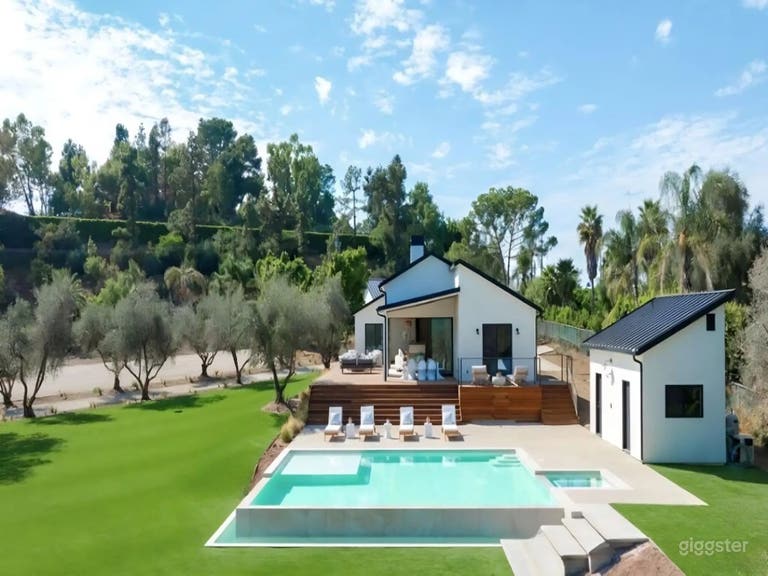  OUTDOOR POOL | SUNLIT MODERN FARM ESTATE 