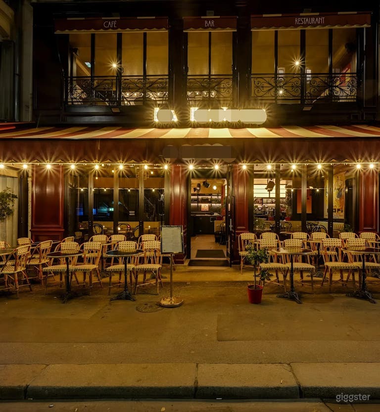  Charmantes Pariser Bistro mit sonniger Terrasse & privatem Bereich 