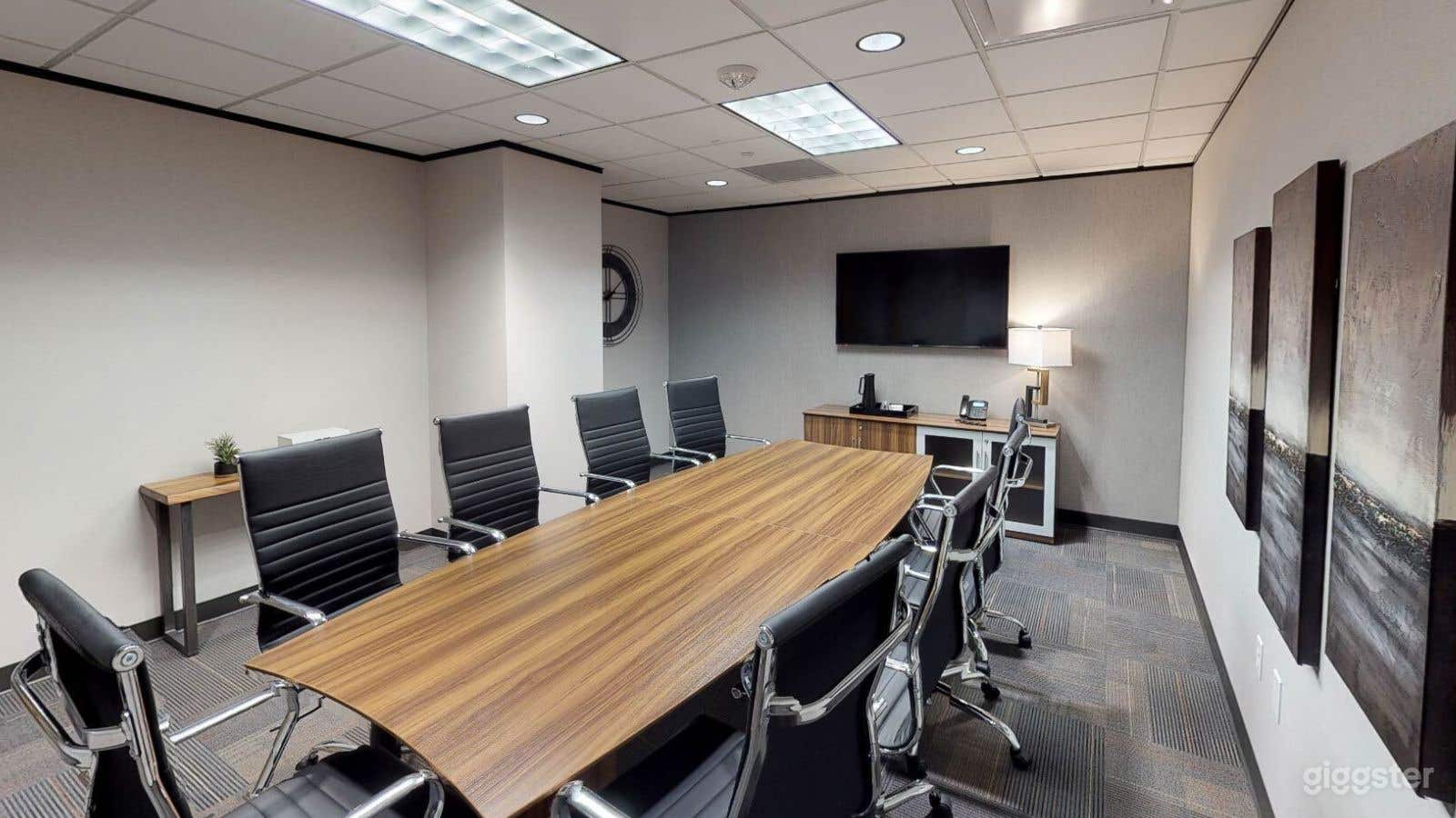 Executive 10-Person Conference Room Lakeline Photo 1