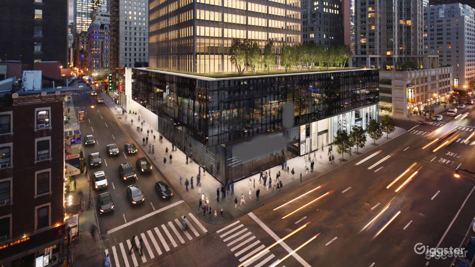 Located on 8th Ave. &amp; W. 55th St. in Midtown