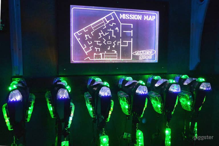  Espacio para Fiesta Laser Frenzy 