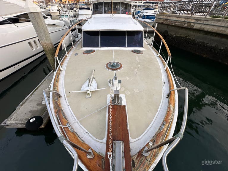  Vintage Wooden Boat/Floating Time Capsule/Tiki/ Rock & Roll 