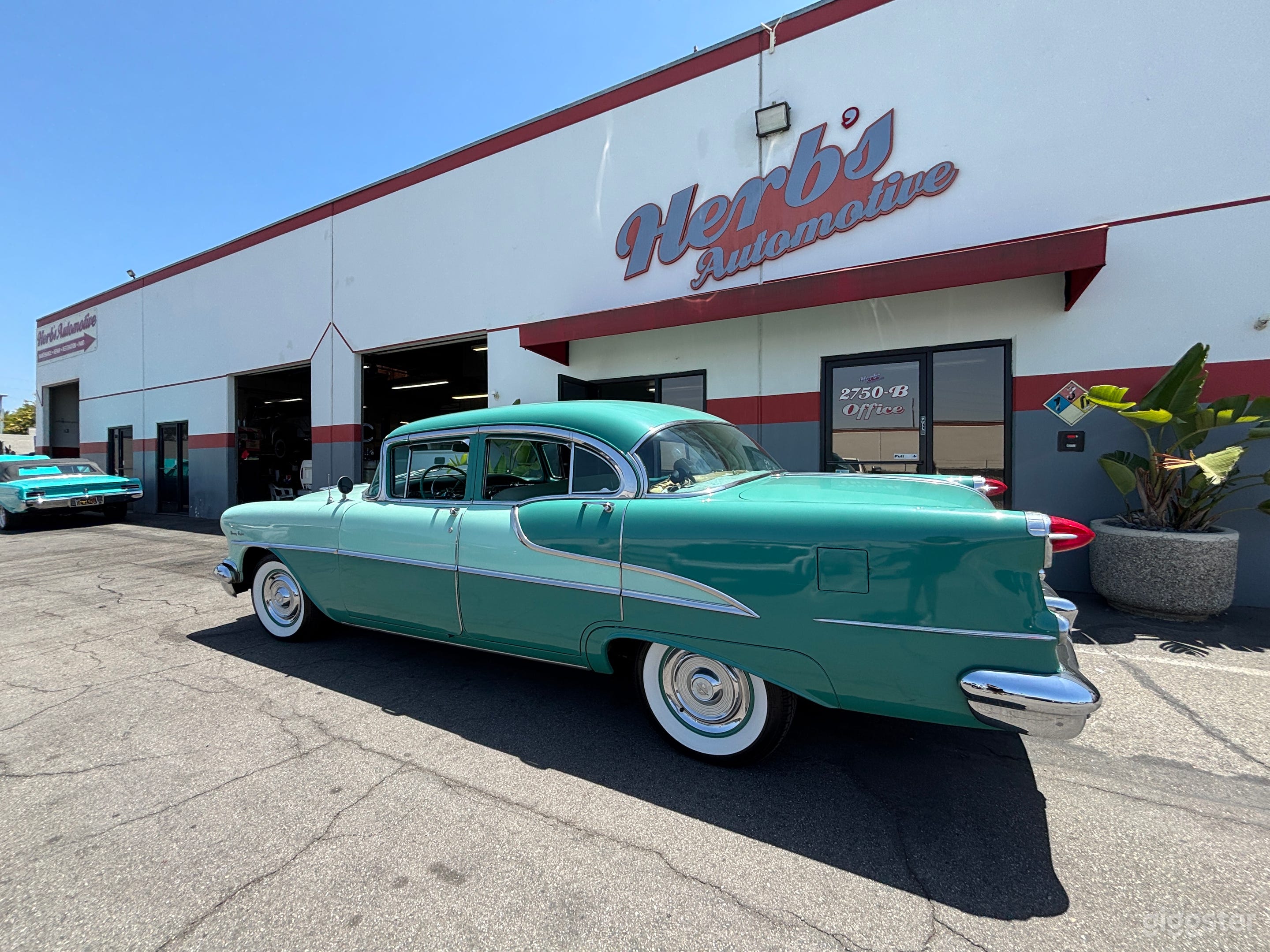 1955 Oldsmobile Classic Car Vintage Photo 4