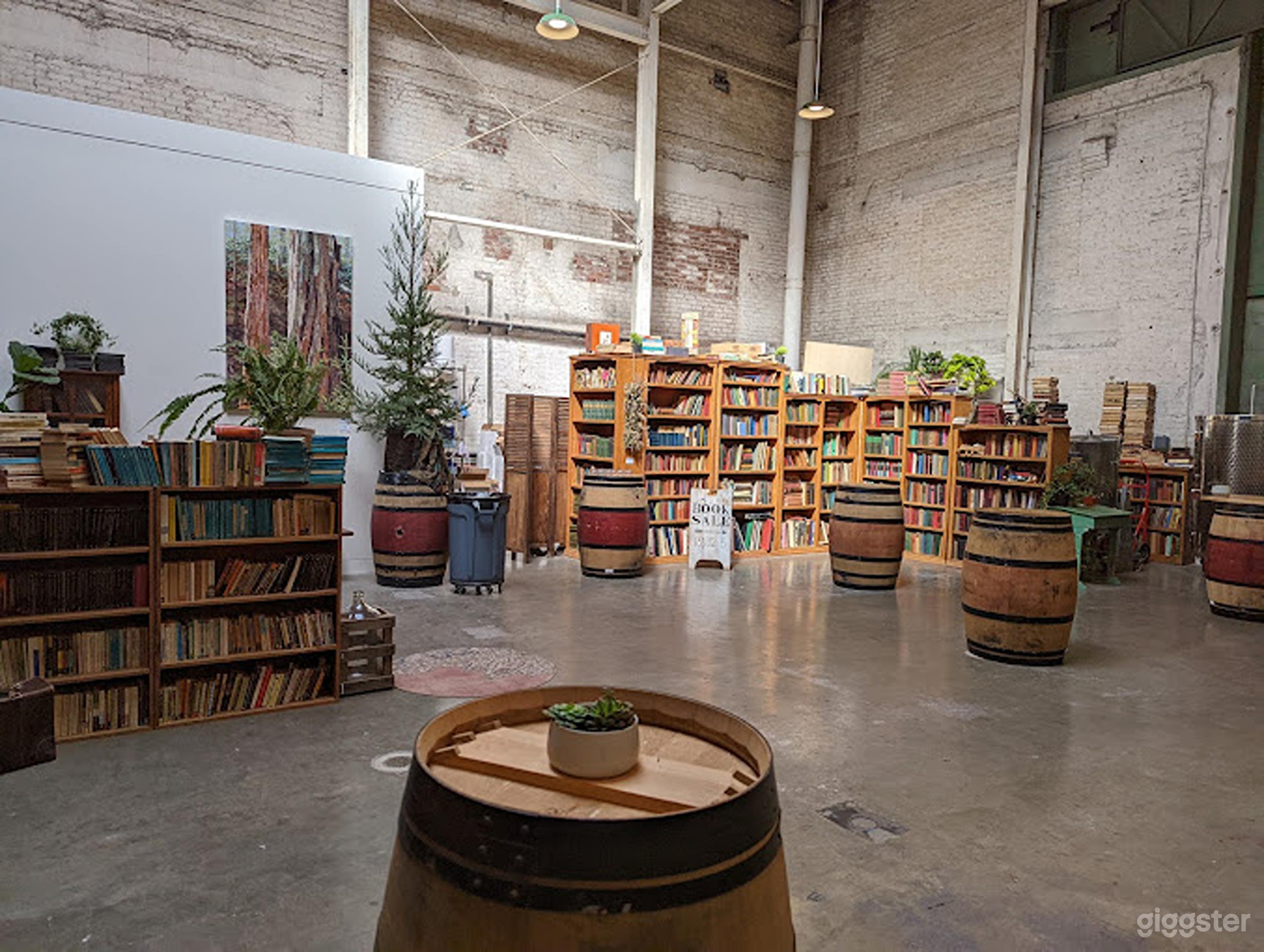 Antique books &amp; barrels!