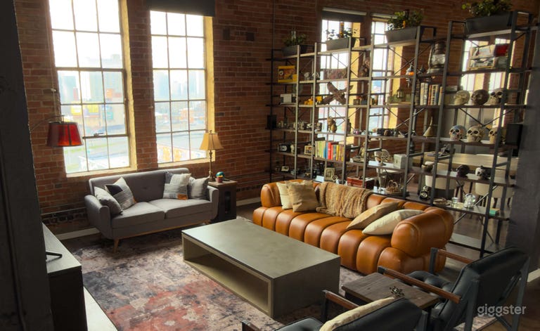  Almacén Loft Industrial de Luz Natural de 3,000 Sq Ft 