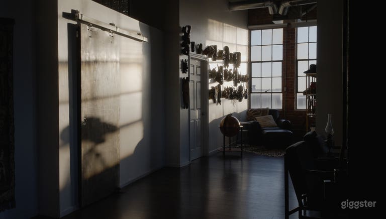  Almacén Loft Industrial de Luz Natural de 3,000 Sq Ft 