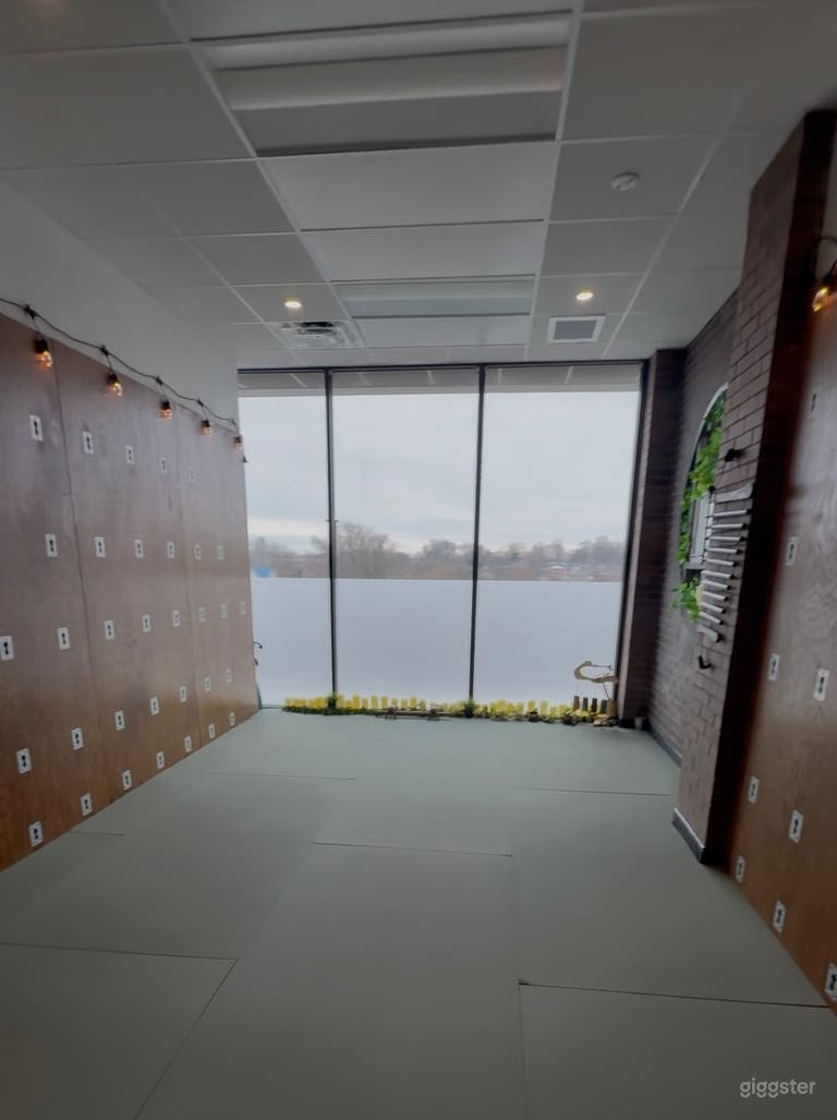  Studio di Yoga con vista sulle cime degli alberi 