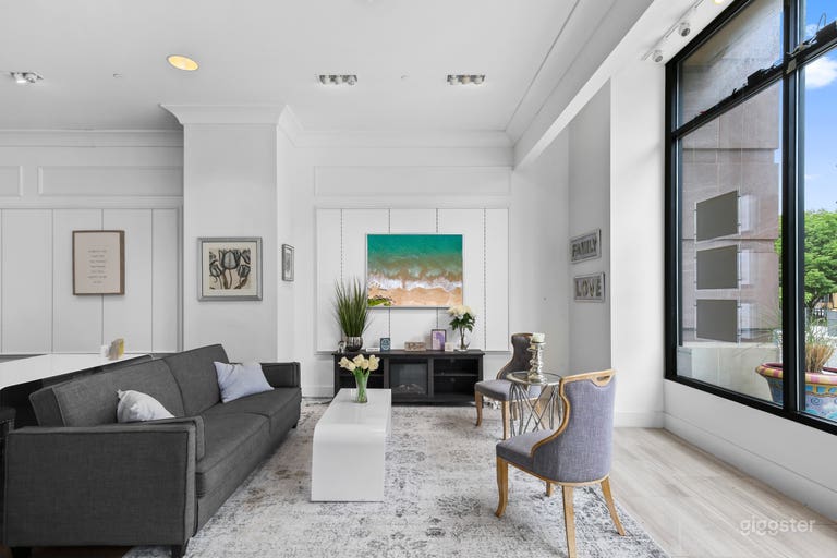  This area is in the front of the office when you first walk in on the right side.  