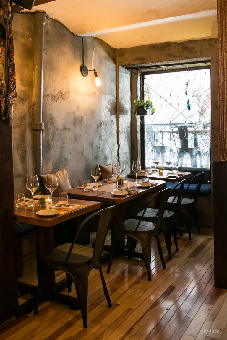  Restaurante italiano, de mariscos y vegetariano 