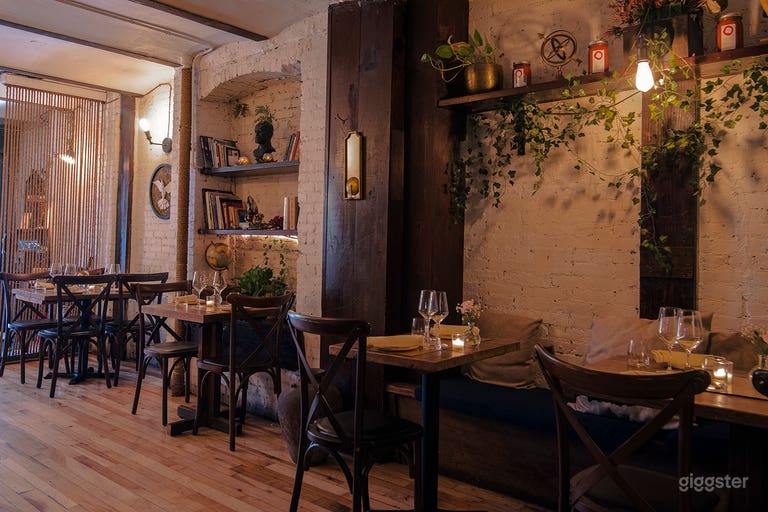  Restaurante italiano, de mariscos y vegetariano 