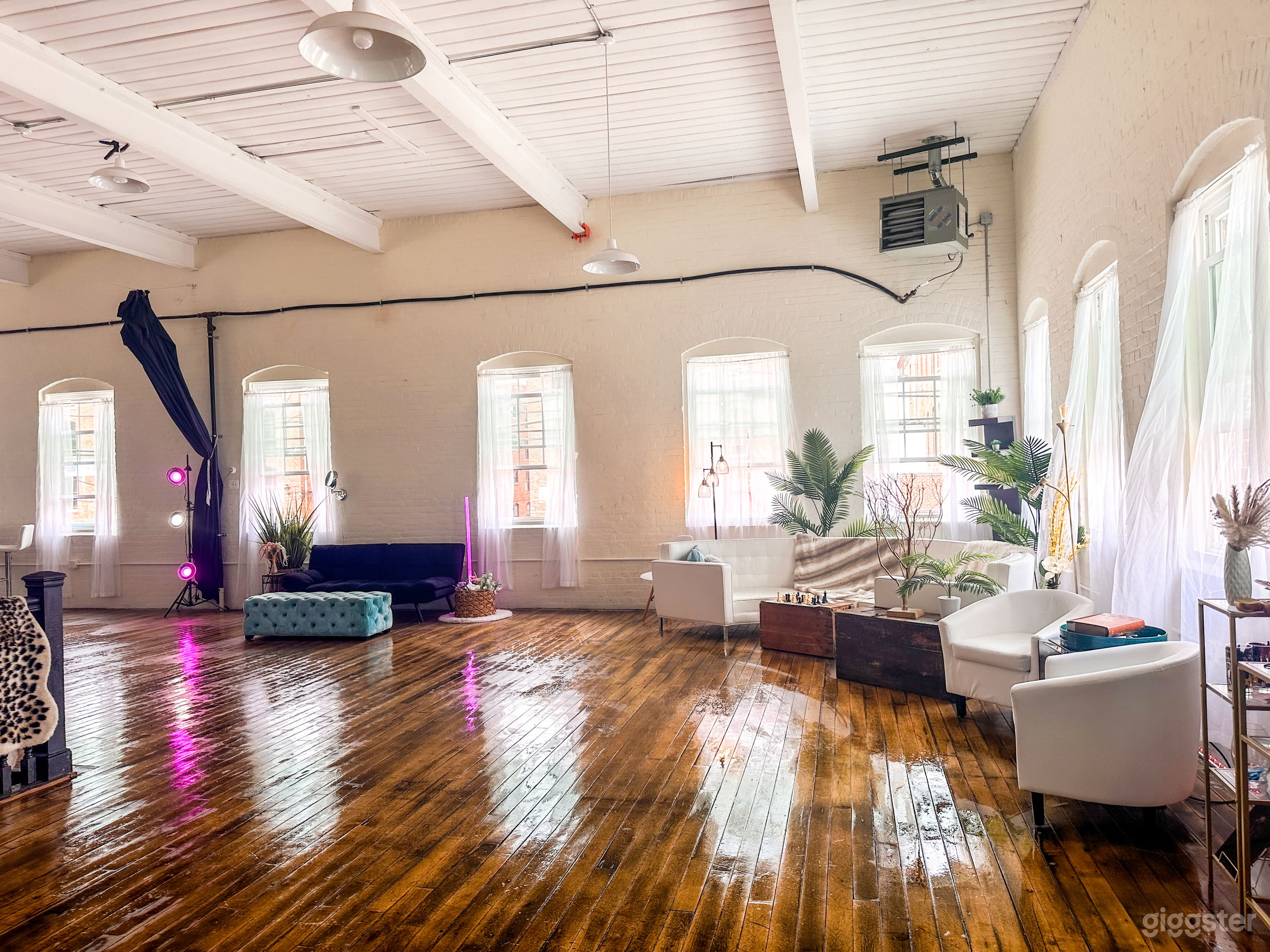 Modern, Industrial Mill Commercial &amp; Boudoir Space Photo 1