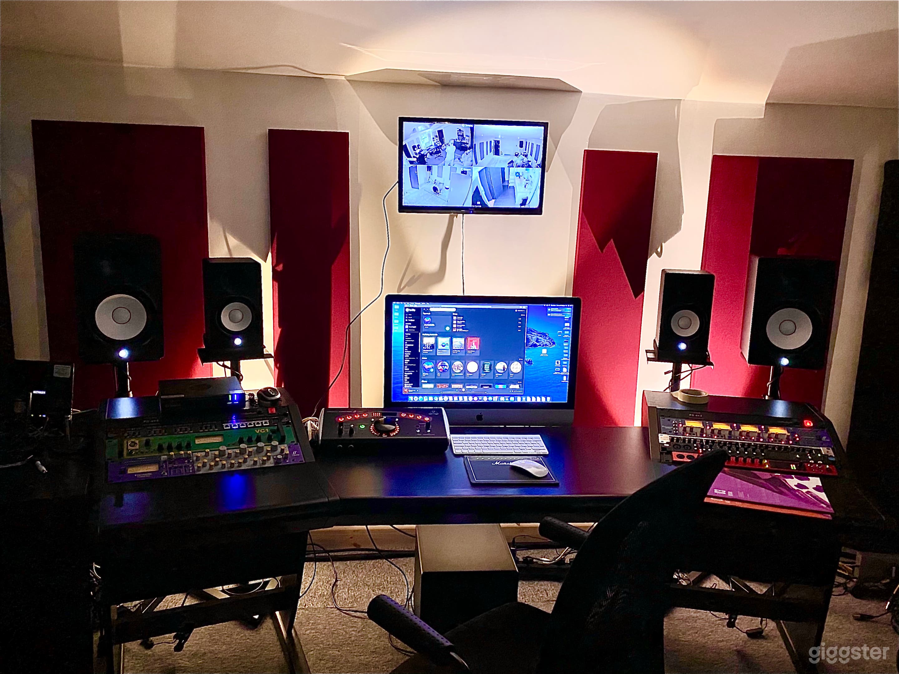 Studio control room