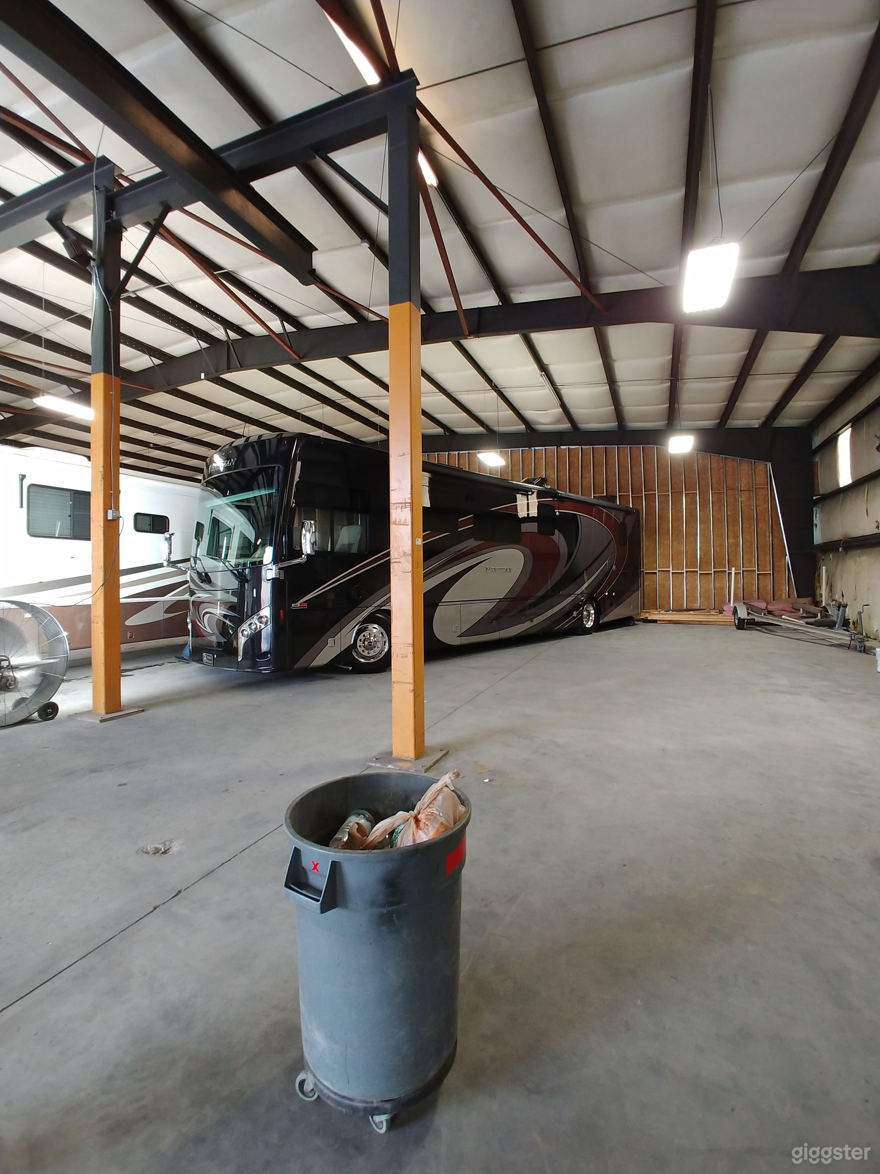 NC Warehouse services  RVs--some with lengths from 21’ - 45’ average average 10’ heights.