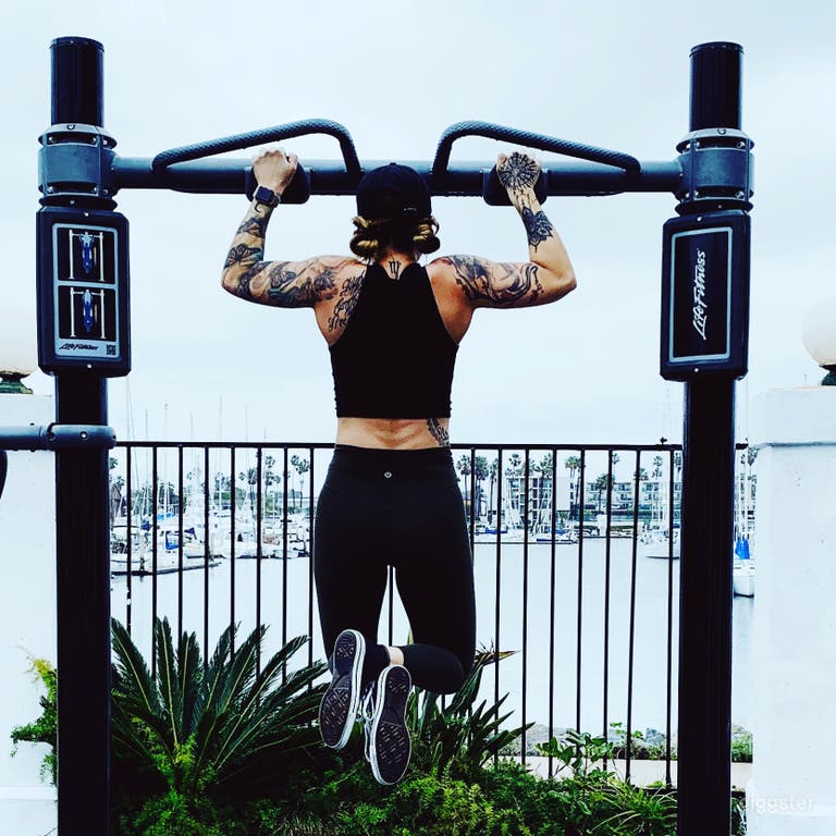  outdoor training patio providing amazing views of harbor. (the tv show 90210 used to film regularly on this patio ) 