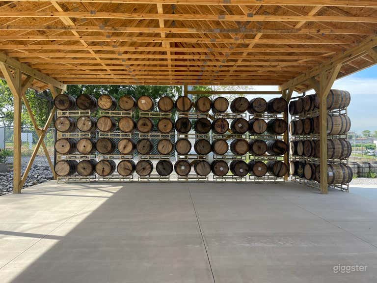  Barrel Wall Back Drop is great for a a musical act 