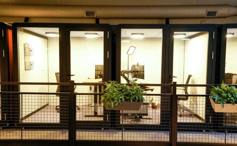  Sound-Proof Private Office Pods (Coworking Space) 