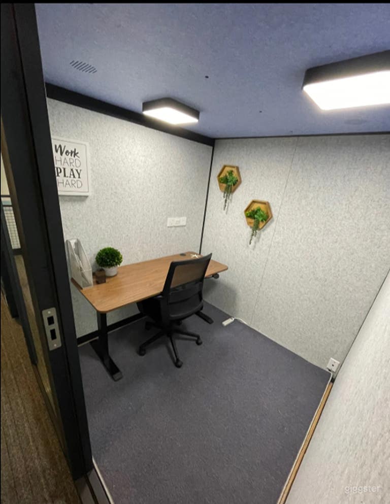  Sound-Proof Private Office Pods (Coworking Space) 