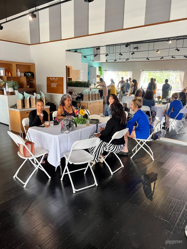  Beach adjacent open dance/event space, with views  