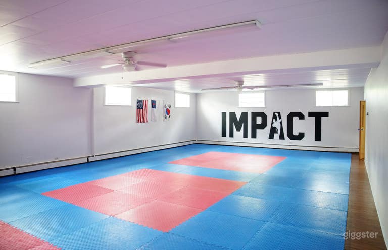  We have a Multi purpose room that doubles as a martial arts dojo and ballet classroom  