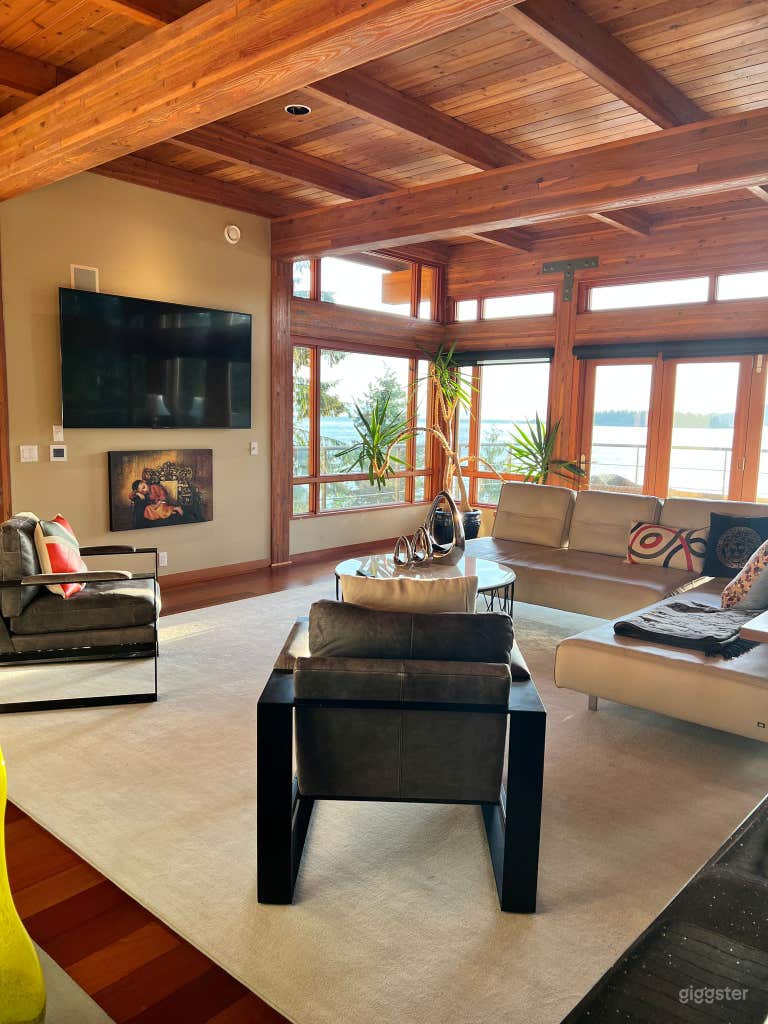  West Coast waterfront estate 