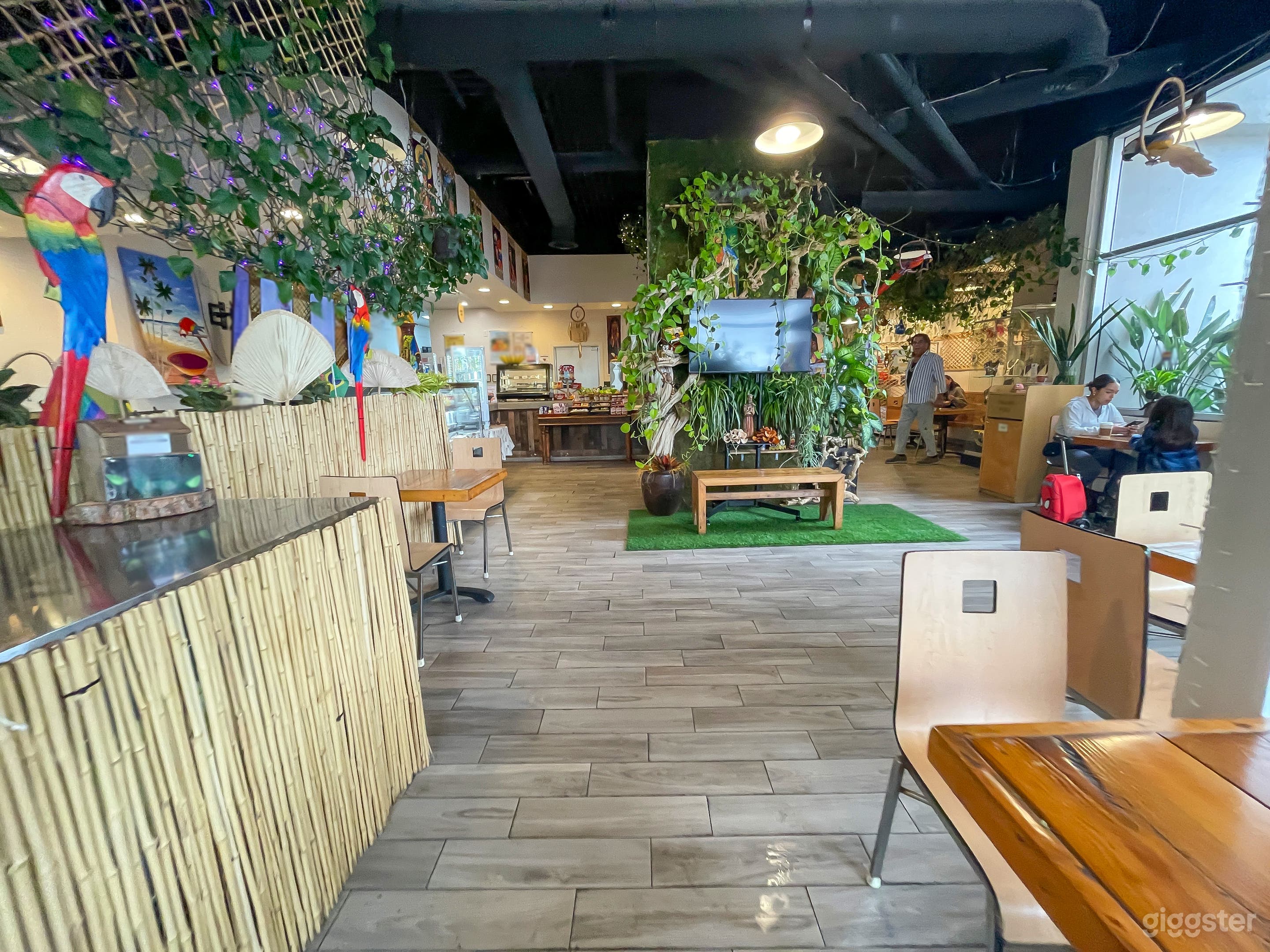 Spacious Tropical Cafe Photo 1