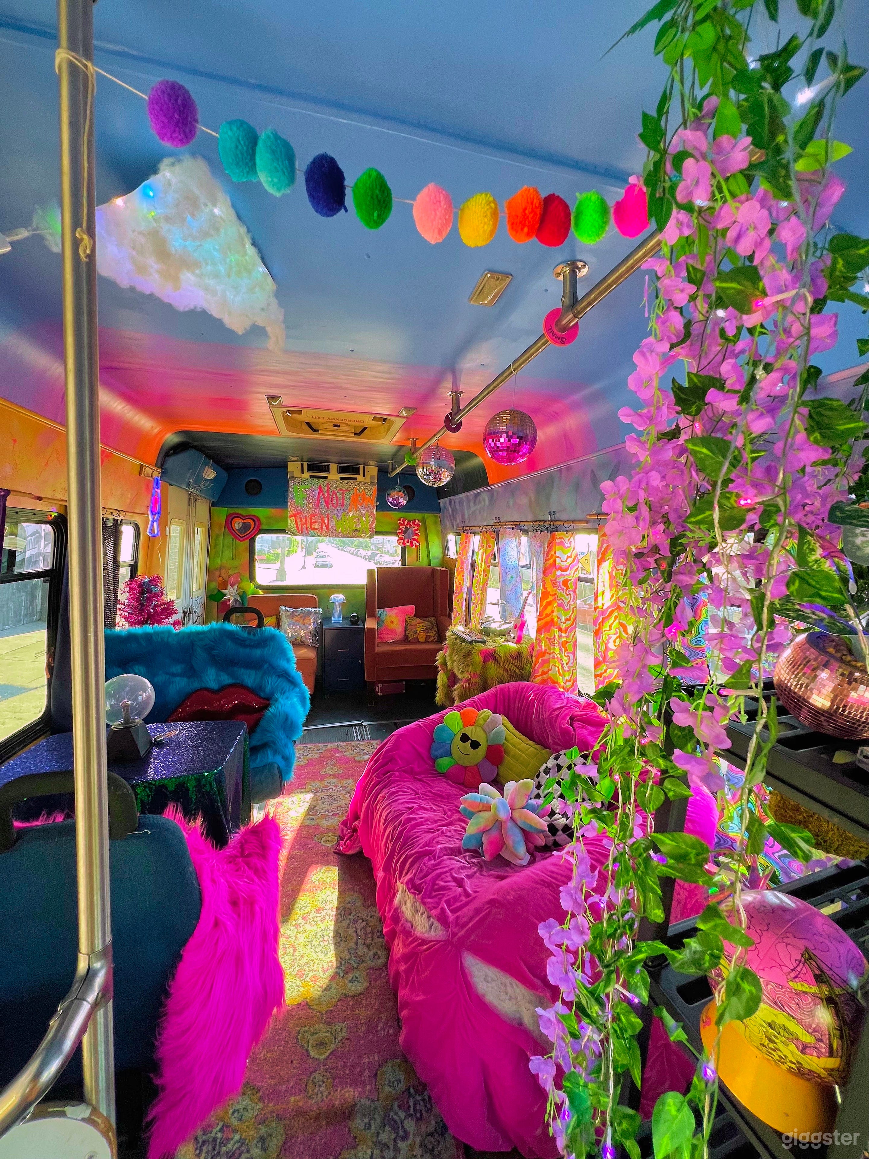 A Psychedelic Dreamscape; Groovy, Colorful, Retro Photo 1