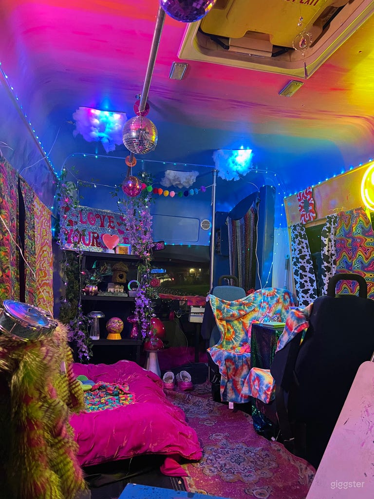  A Psychedelic Dreamscape; Groovy, Colorful, Retro 