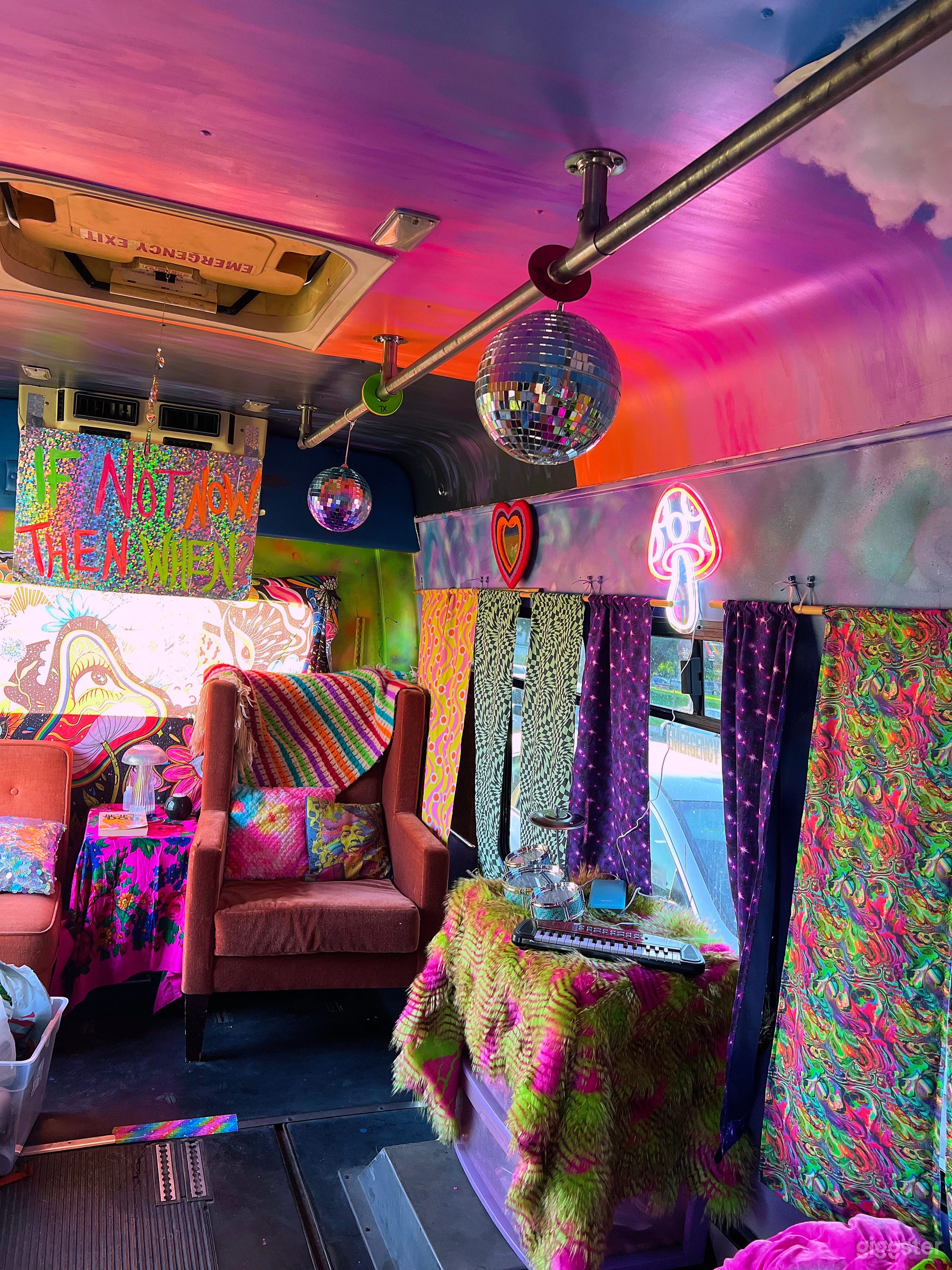 A Psychedelic Dreamscape; Groovy, Colorful, Retro Photo 3