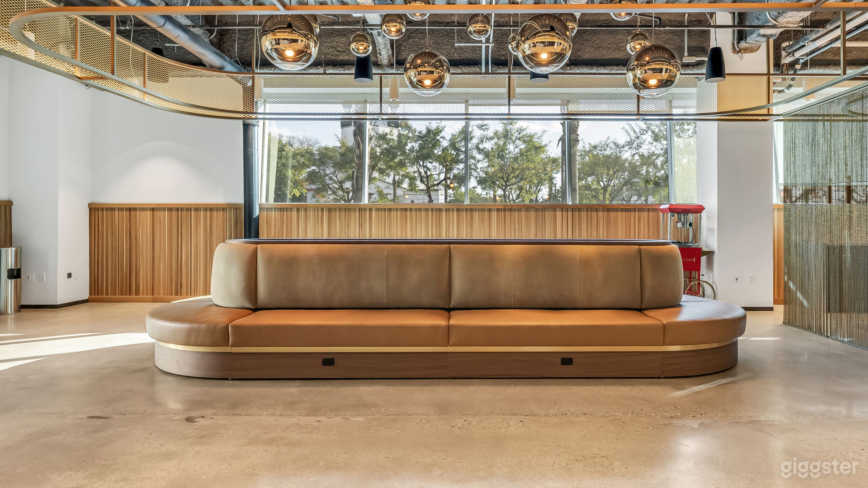Seating area in lobby