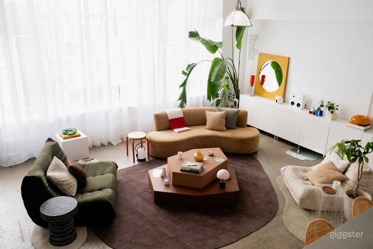  Loft dur du centre-ville avec lumière naturelle 