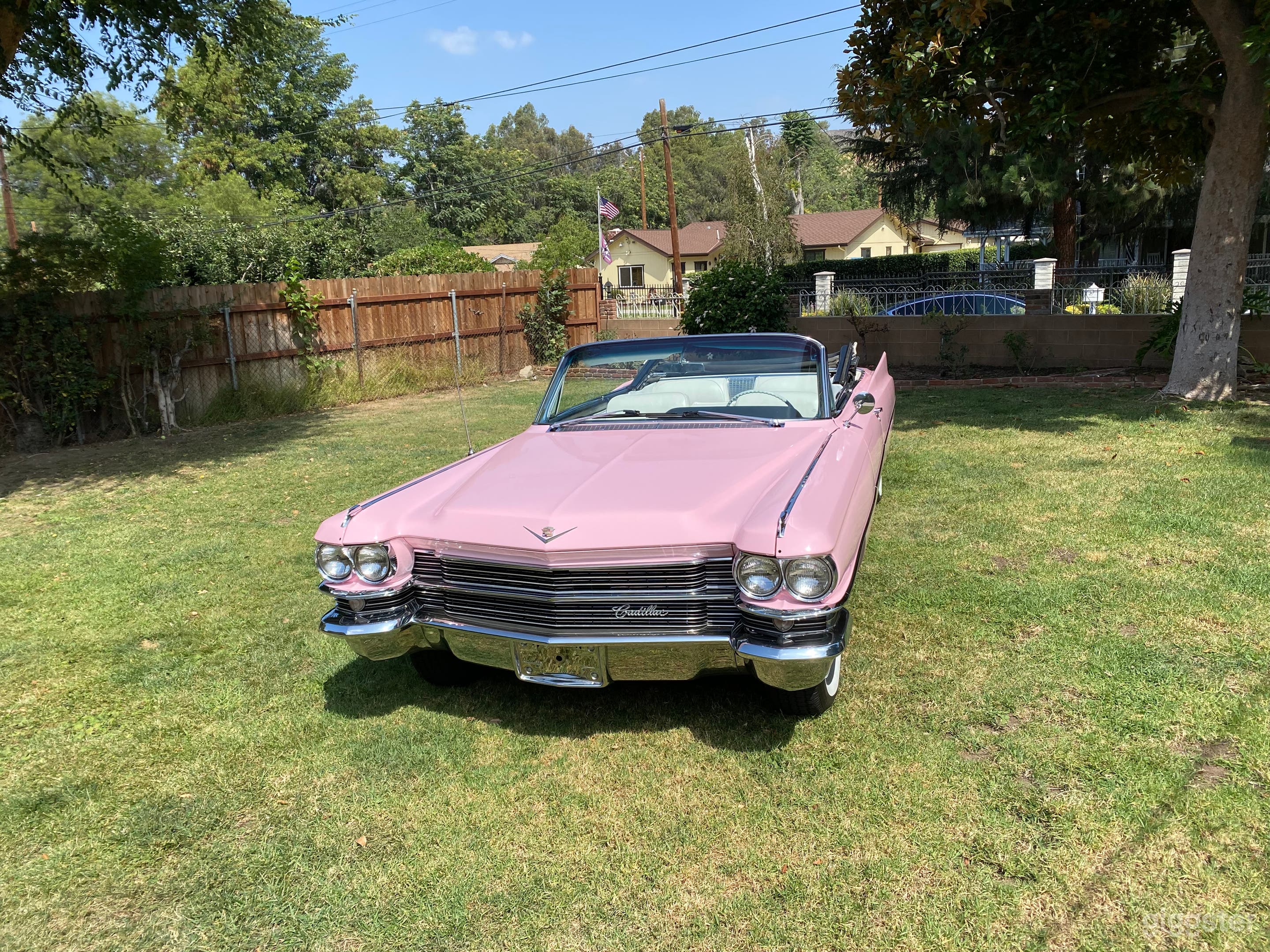 #76,158 Barbie Pink Classic Cadillac Deville Photo 1