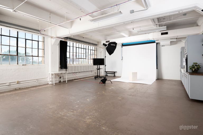  Photo Studio Downtown Indy with skyline view 