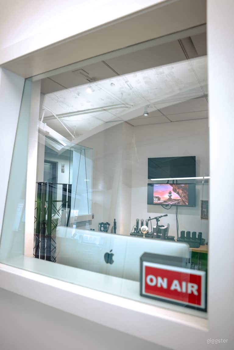  Podcast Studio with Professional Plug & Play Setup 