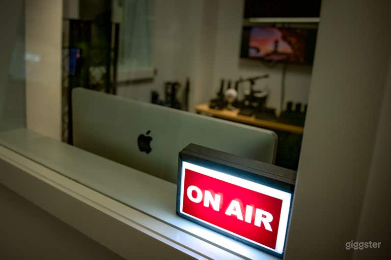  Podcast Studio with Professional Plug & Play Setup 