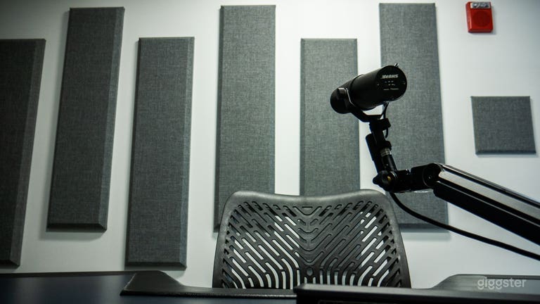  Podcast Studio with Professional Plug & Play Setup 