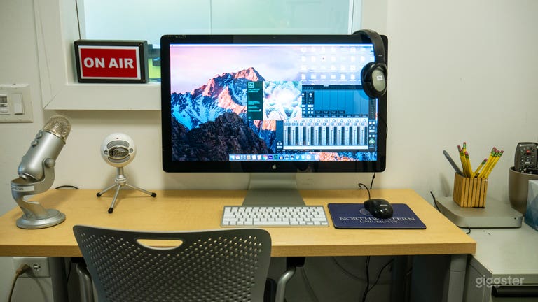  Podcast Studio with Professional Plug & Play Setup 