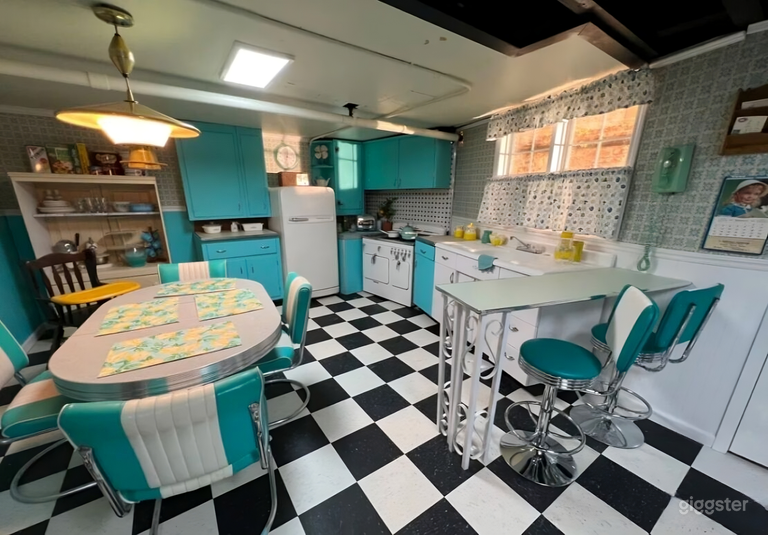  1950's Kitchen (Production Studio) 