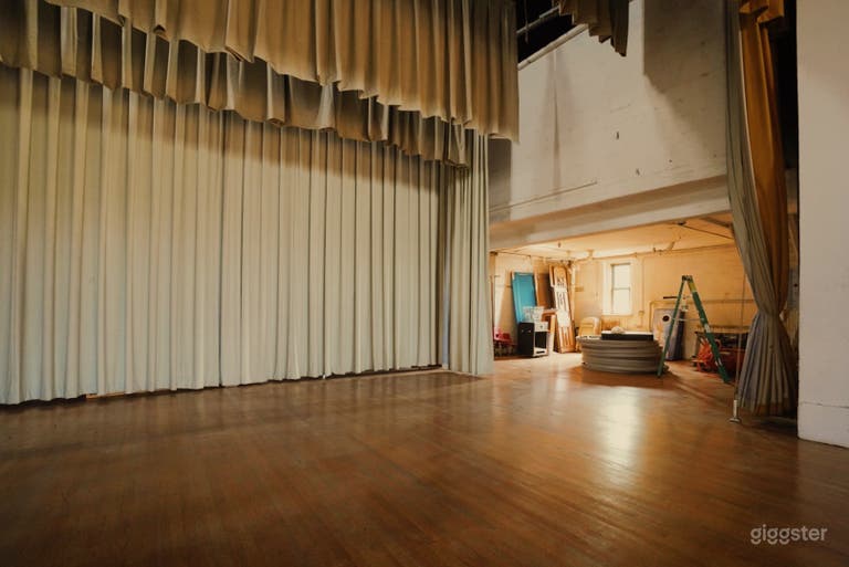  Vintage Auditorium Theatre with Basketball Gym 