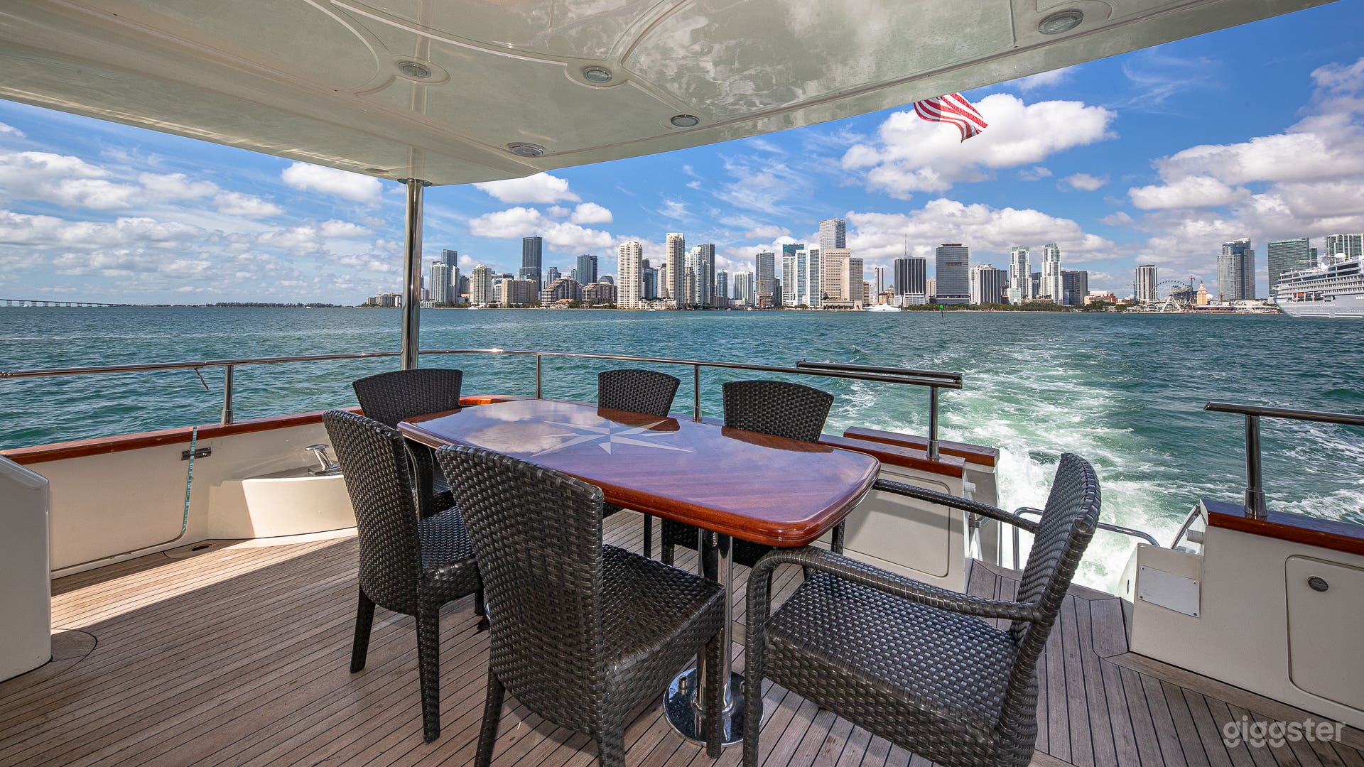 Vast and Vibrant 80FT AZIMUT Party Yacht Space Events Photo 3