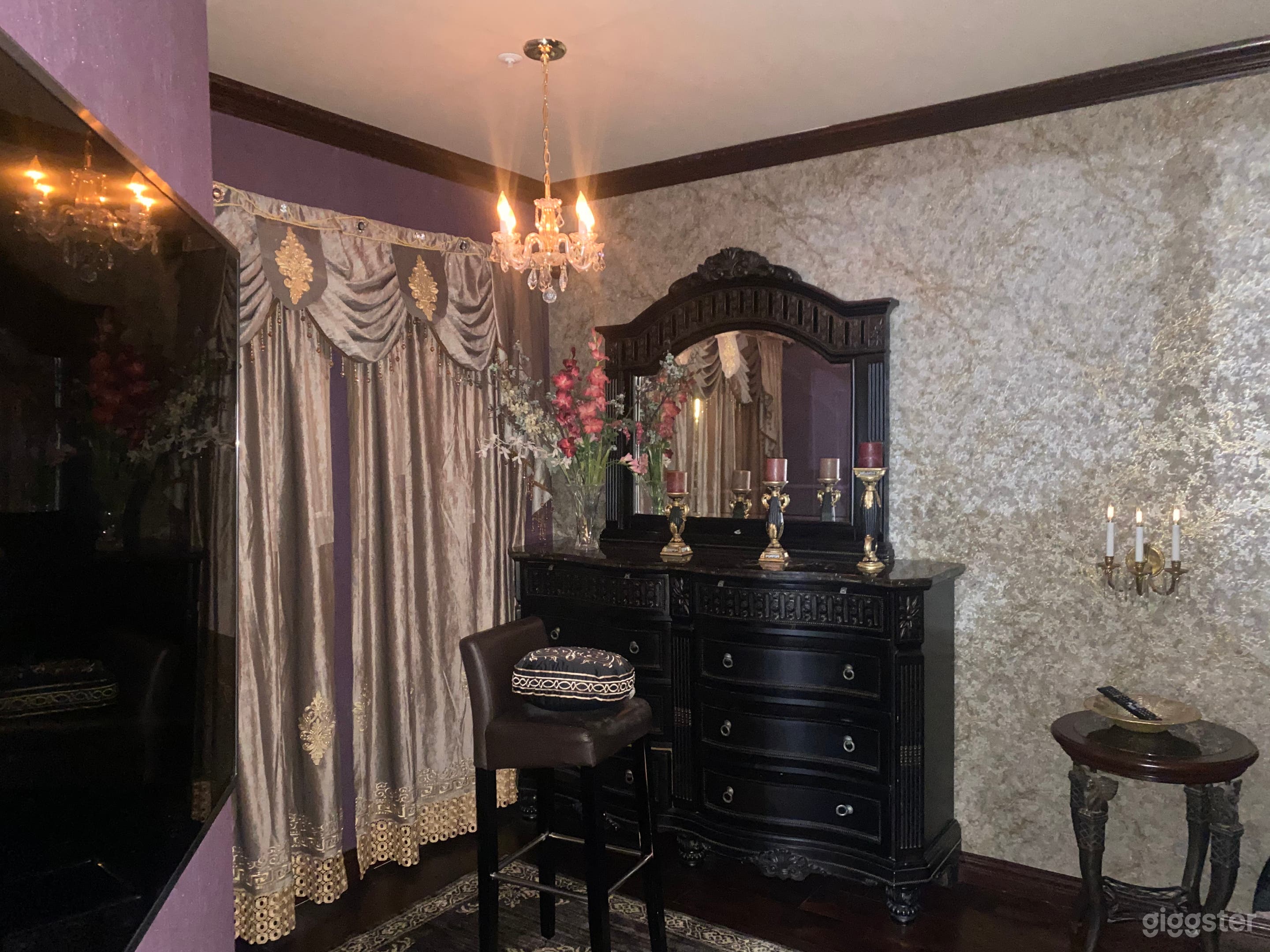 Elegant curtains. Middle eastern/ antique style