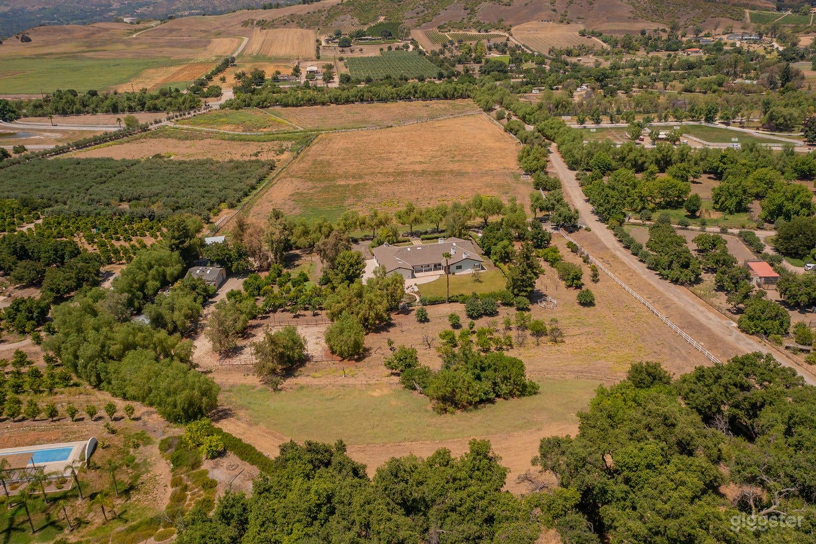 29+ Acre Ranch Property with a 5,500 Sq. Ft. 5 Bed/4.5 Bath Modern Farmhouse 