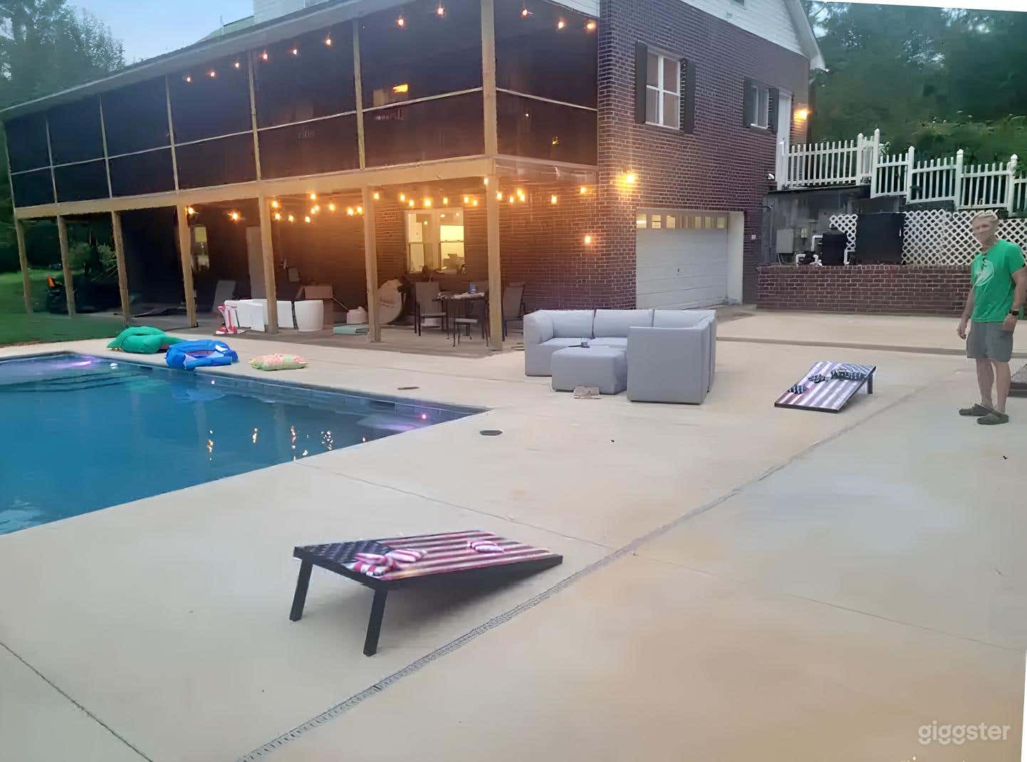 Stunning Poolside Retreat on Beautiful 100 Acre Land Photo 2