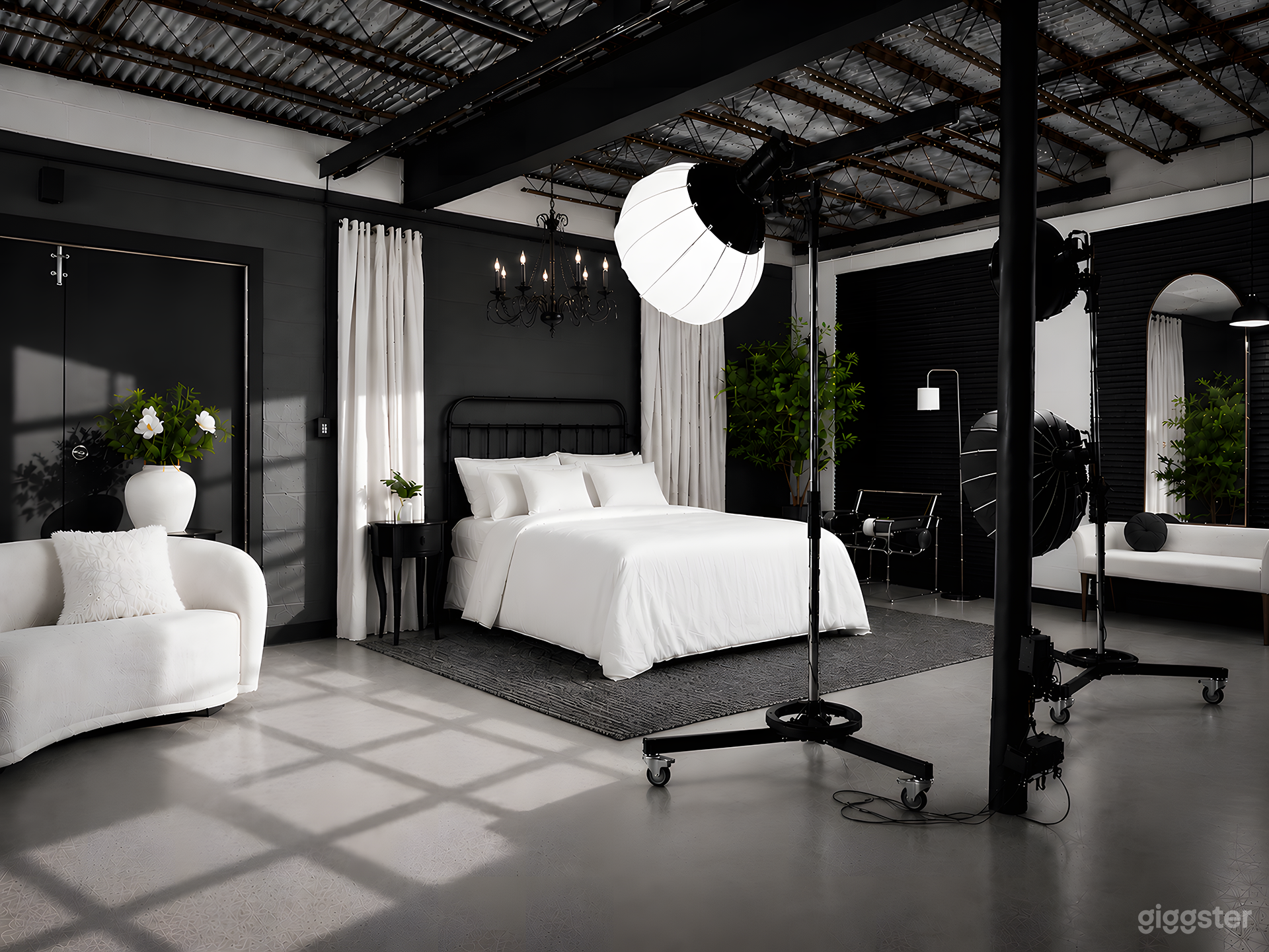 Industrial-Modern Detroit Editorial & Content Studio Photo 1
