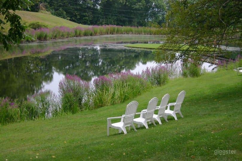Breathtaking Outdoor Venue by the Lake Photo 1