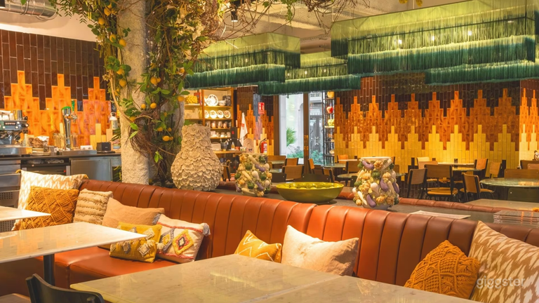  Stilvolles, von Italien inspiriertes Restaurant in Barcelona 