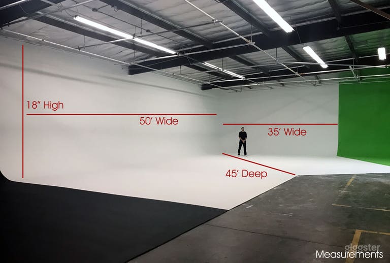  White Cyc, Green Screen and Black Void - 3 for 1 