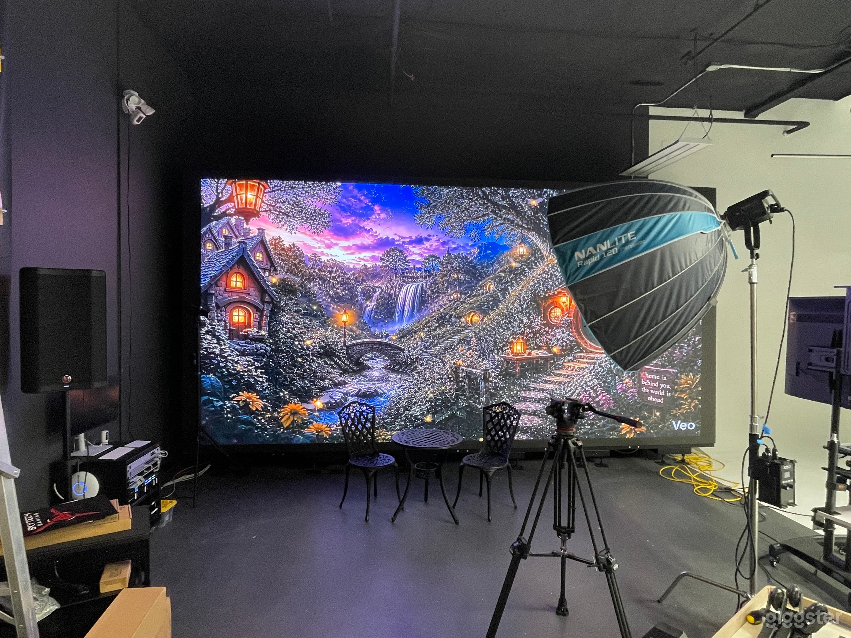 Orange County Production Studio | LED Wall + Cyc + Podcast Photo 1