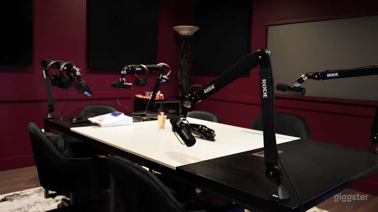  Podcast Like a Pro - Modern, Sleek Interview Room 