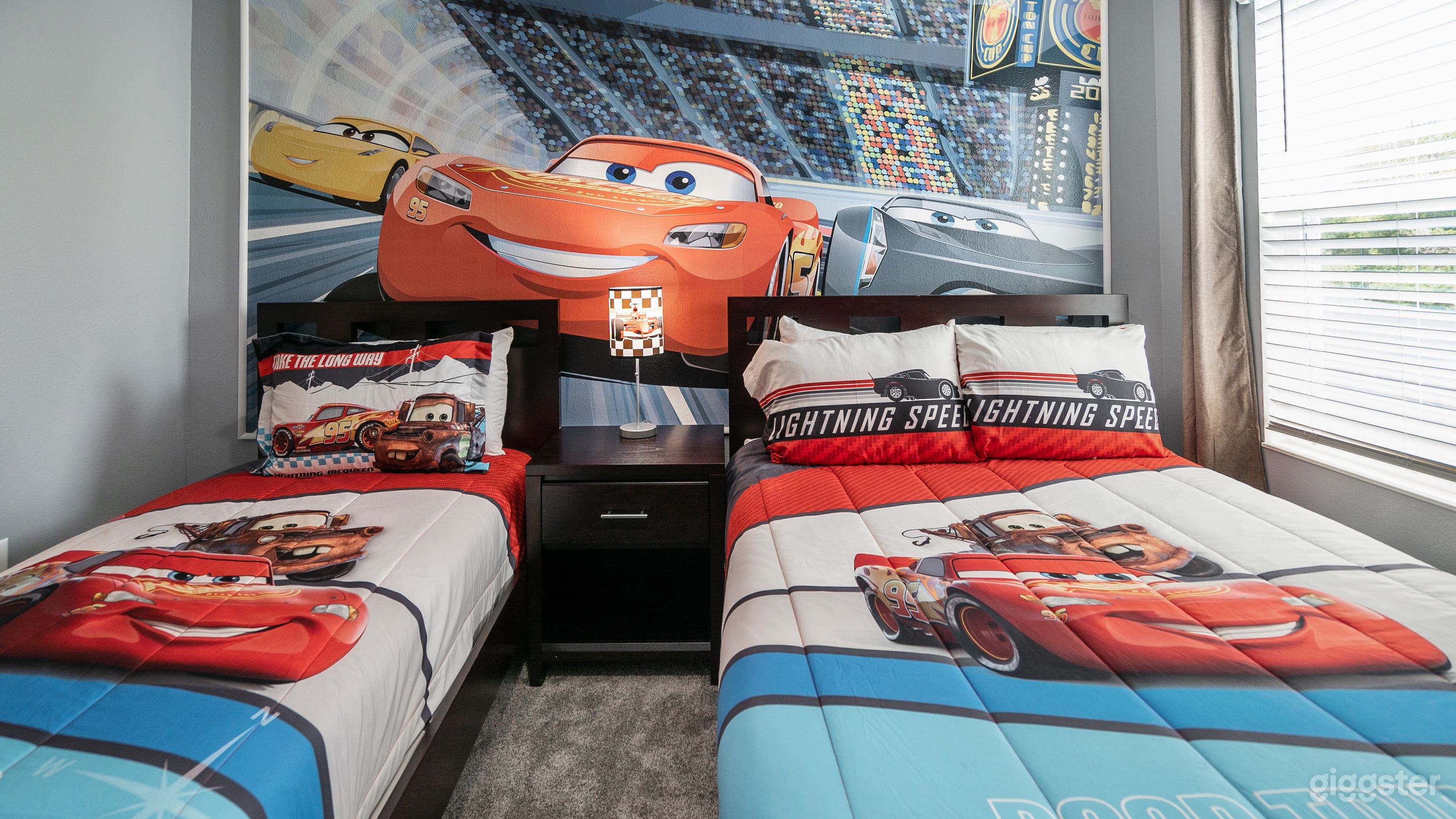 Race Cars themed bedroom