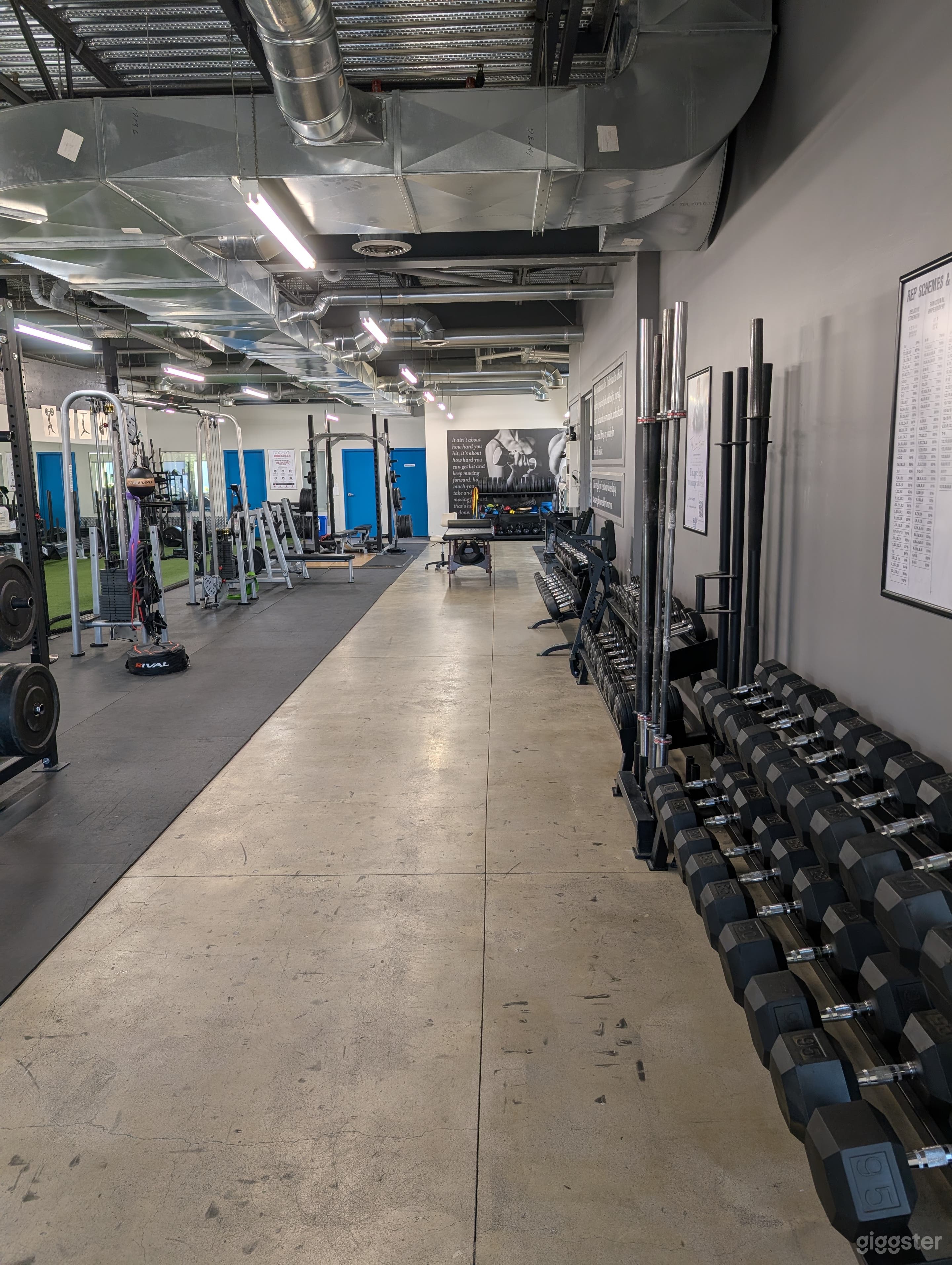 Sleek & Modern Fitness Studio (with Turf Field) Photo 2
